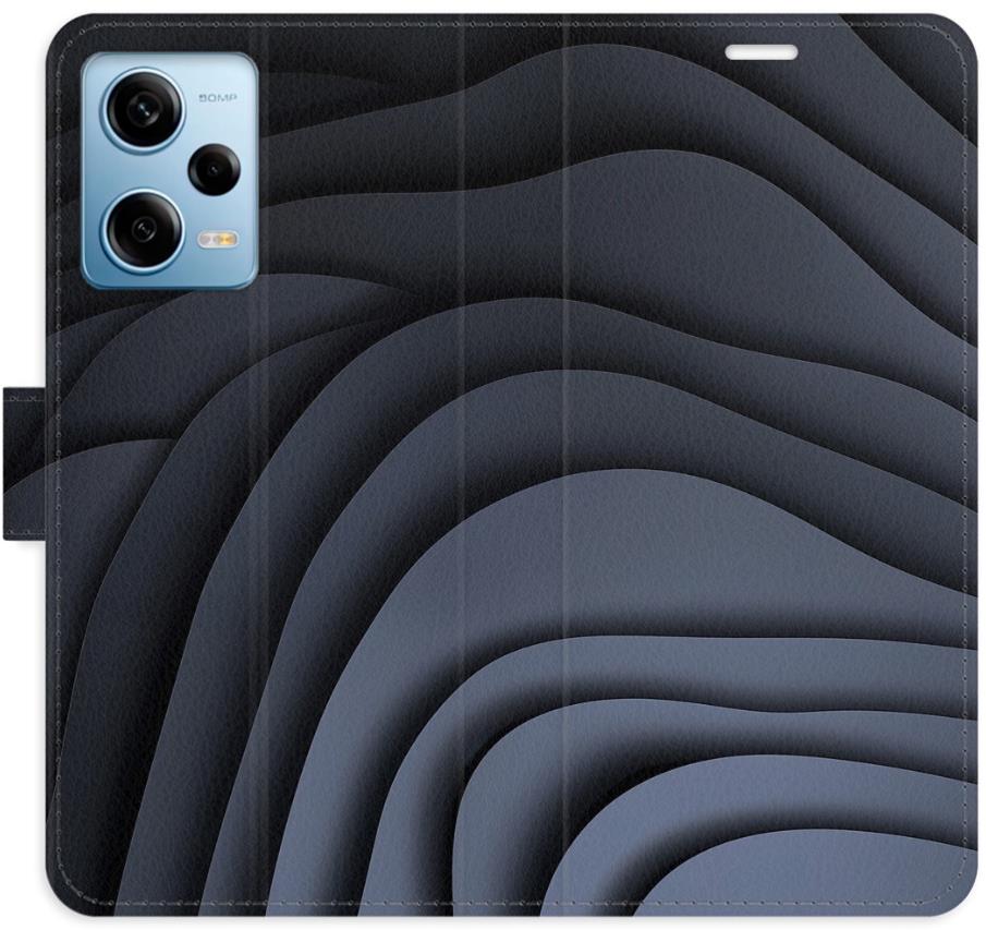 iSaprio Flip puzdro Dark Waves pre Xiaomi Redmi Note 12 Pro 5G / Poco X5 Pro 5G