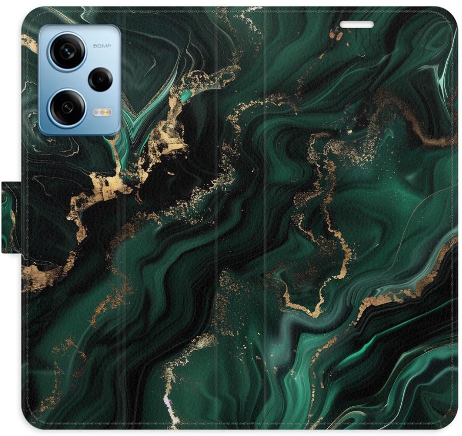 iSaprio Flip puzdro Emerald 02 pre Xiaomi Redmi Note 12 Pre 5G / Poco X5 Pro 5G