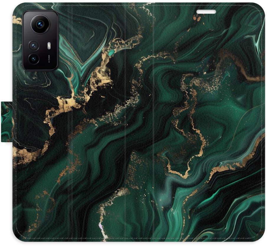 iSaprio Flip puzdro Emerald 02 pre Xiaomi Redmi Note 12S