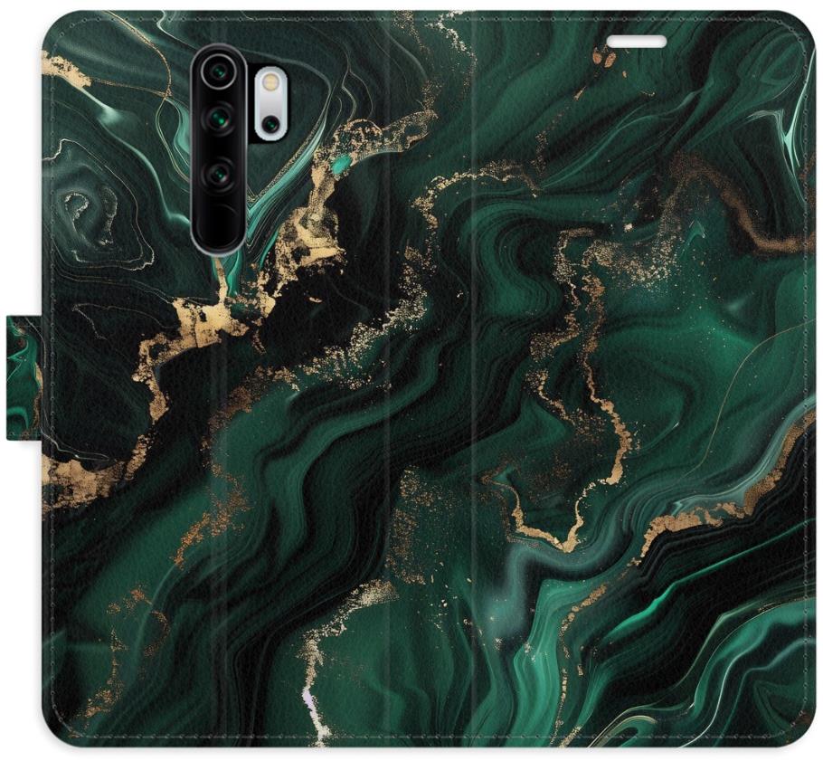 iSaprio Flip puzdro Emerald 02 pre Xiaomi Redmi Note 8 Pro