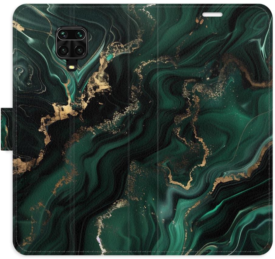 iSaprio Flip puzdro Emerald 02 pre Xiaomi Redmi Note 9 Pro / Note 9S