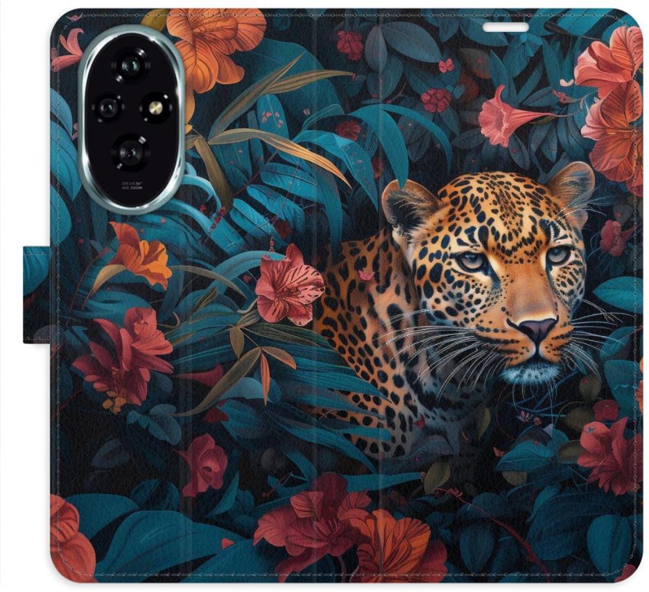 iSaprio Flip puzdro Flower Jaguar 02 pre Honor 200