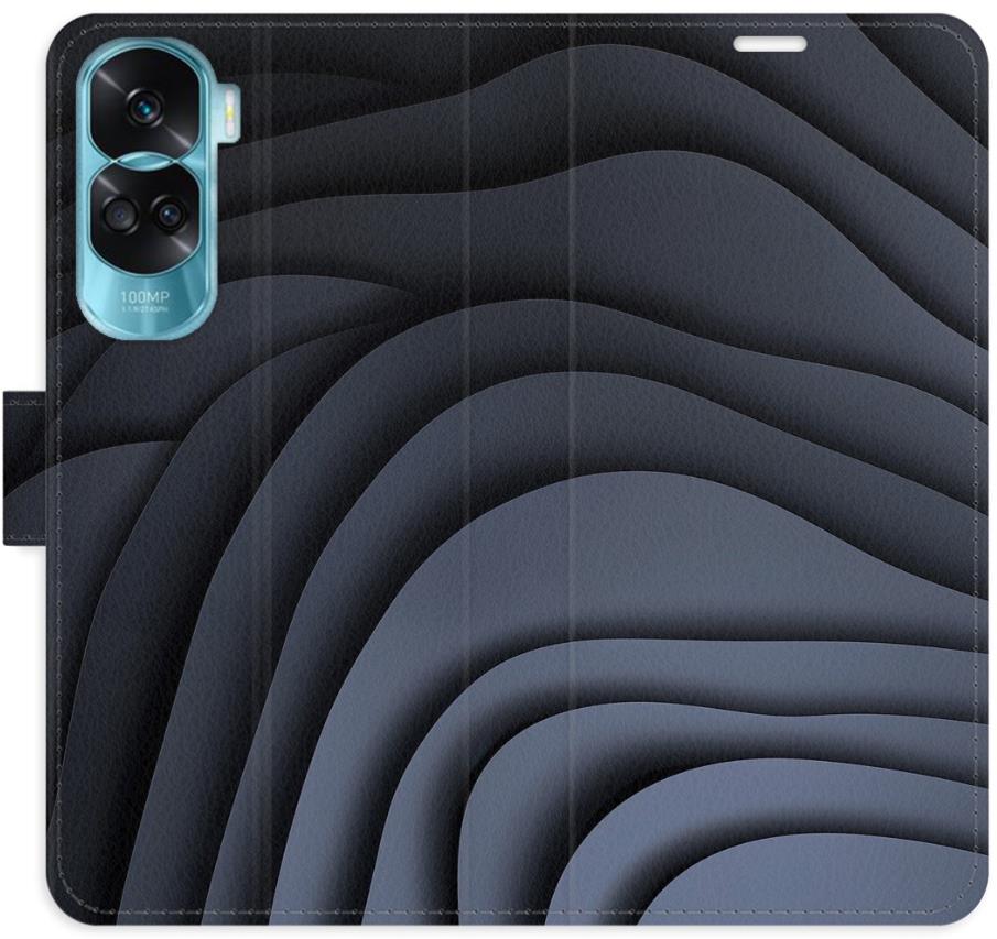 iSaprio Flip puzdro Dark Waves pre Honor 90 Lite 5G