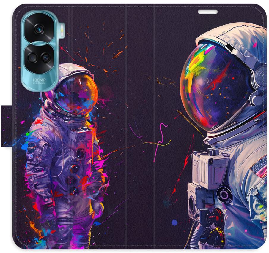 iSaprio Flip puzdro Neon Astronaut 02 pre Honor 90 Lite 5G