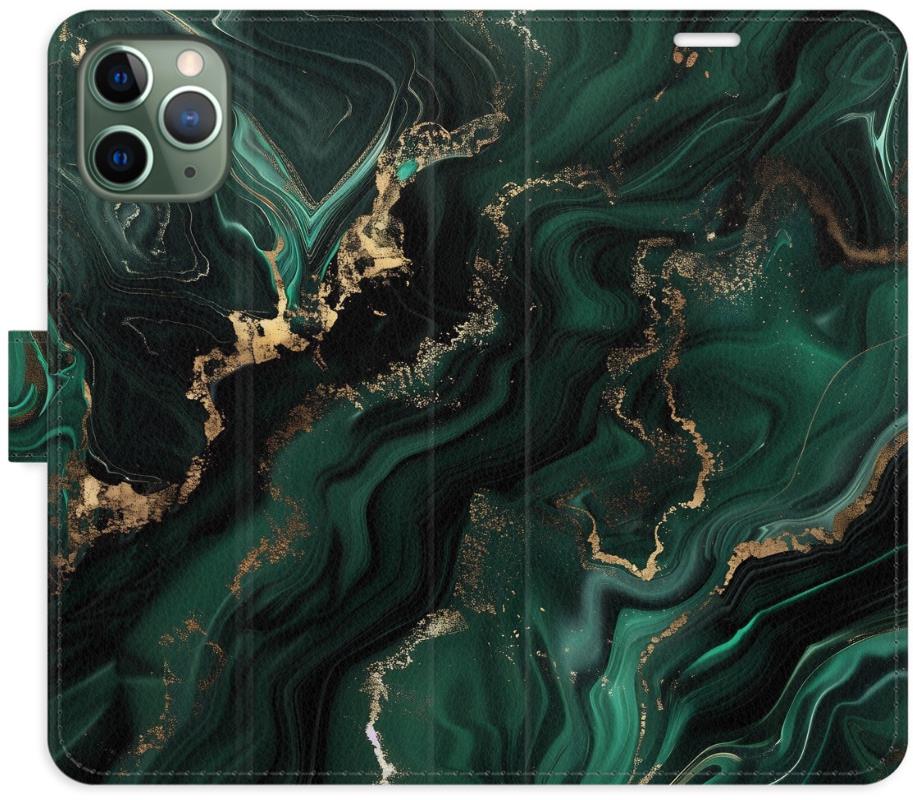 iSaprio Flip puzdro Emerald 02 pre iPhone 11 Pro