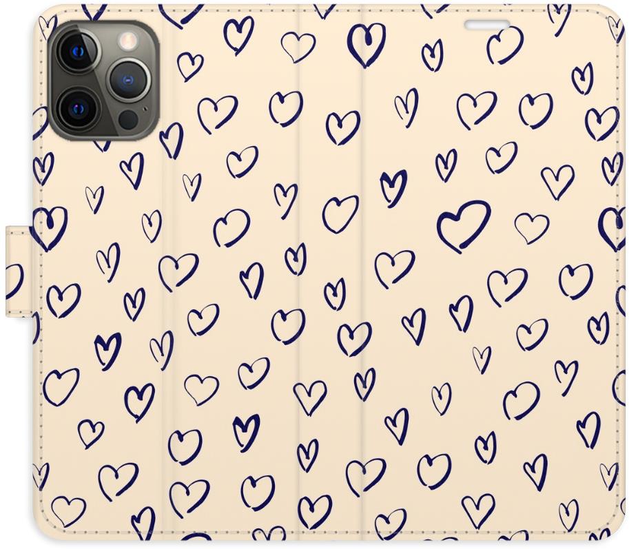 iSaprio Flip puzdro Heart Light 02 pre iPhone 12/12 Pro