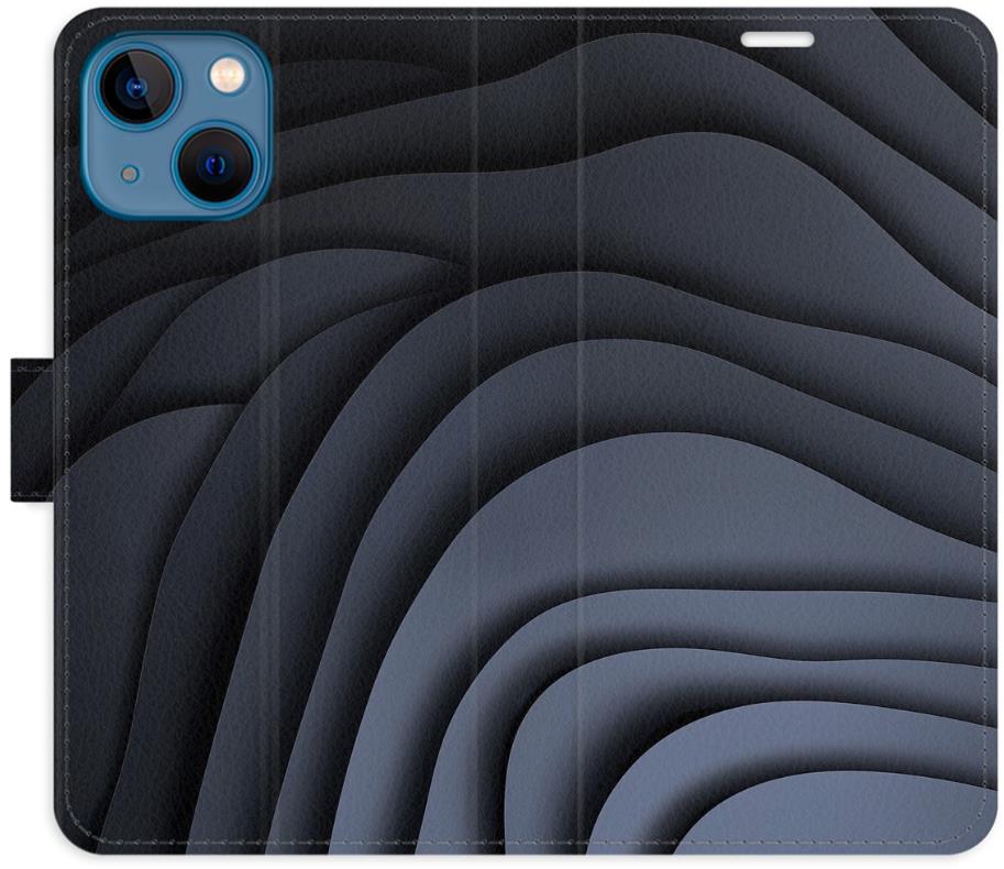 iSaprio Flip puzdro Dark Waves na iPhone 13 mini