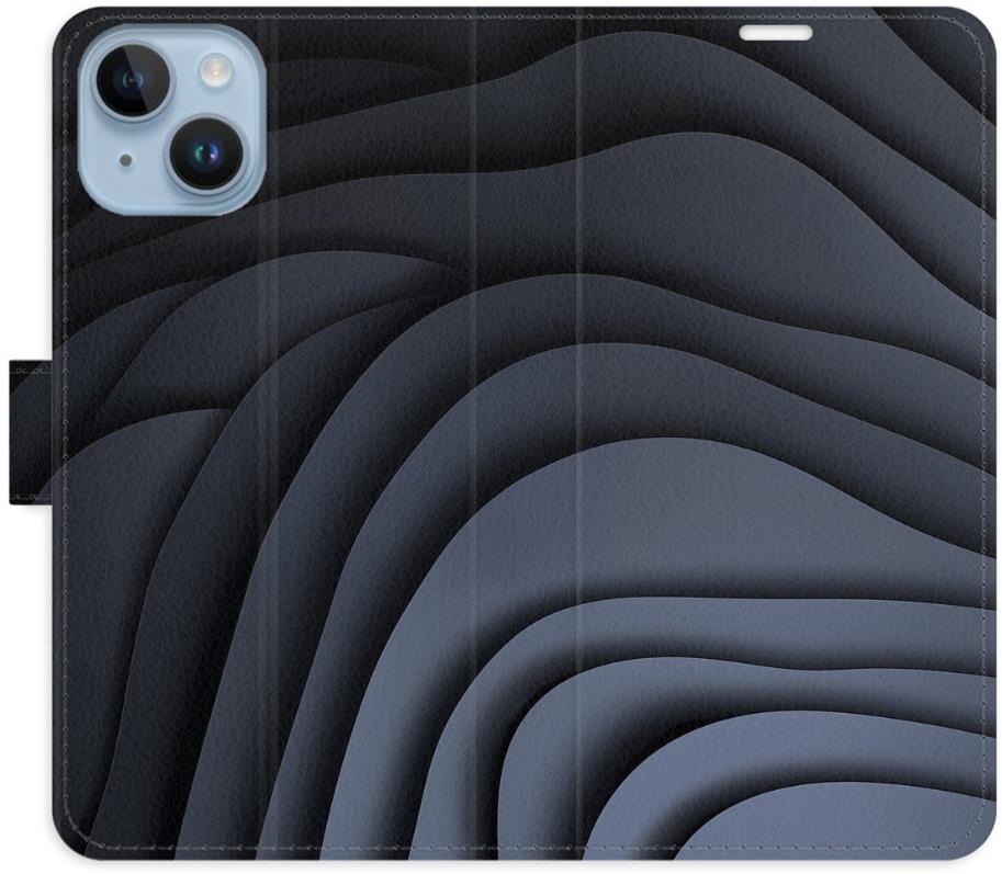 iSaprio Flip puzdro Dark Waves pre iPhone 14