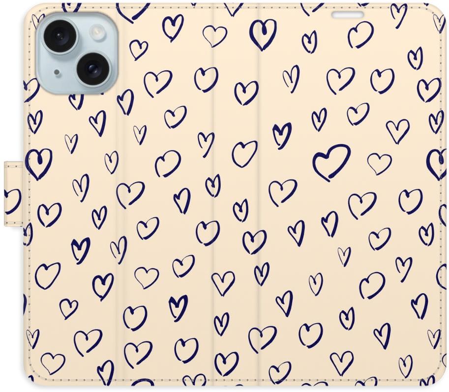 iSaprio Flip puzdro Heart Light 02 pre iPhone 15