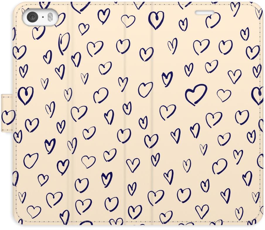 iSaprio Flip puzdro Heart Light 02 pre iPhone 5/5S/SE