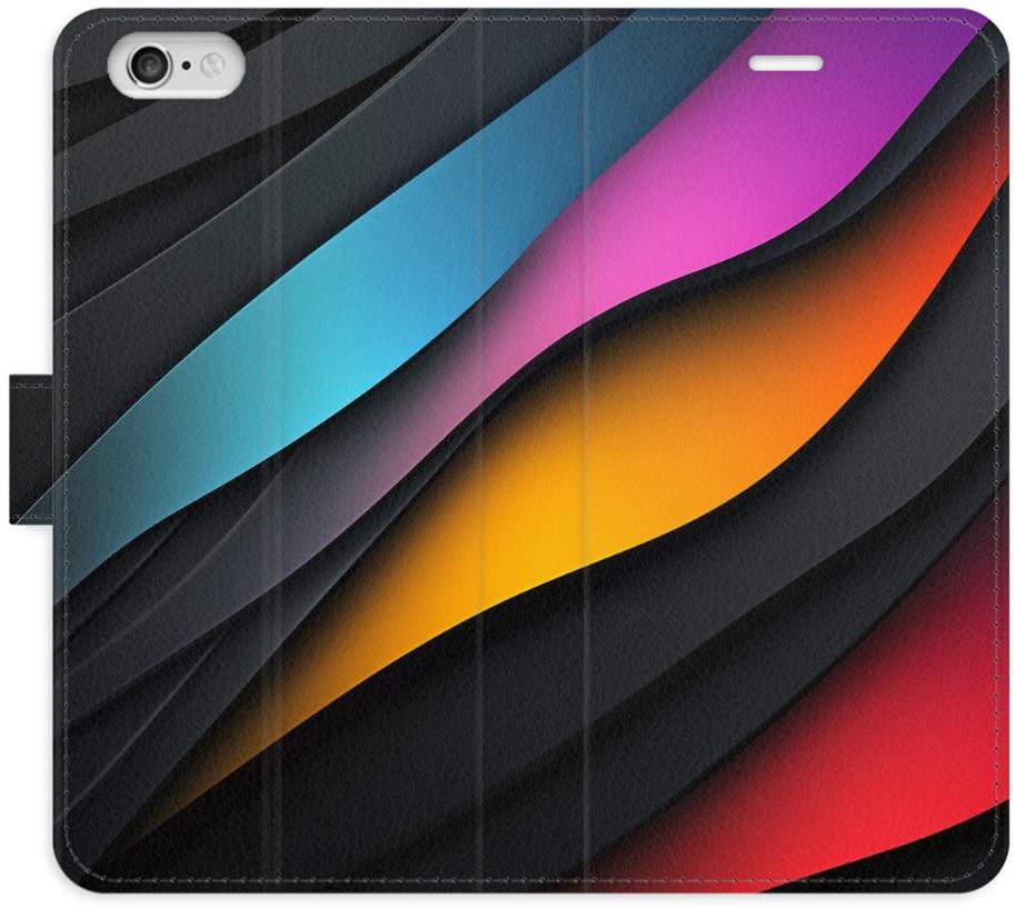 iSaprio Flip puzdro Color Waves pre iPhone 6/6S