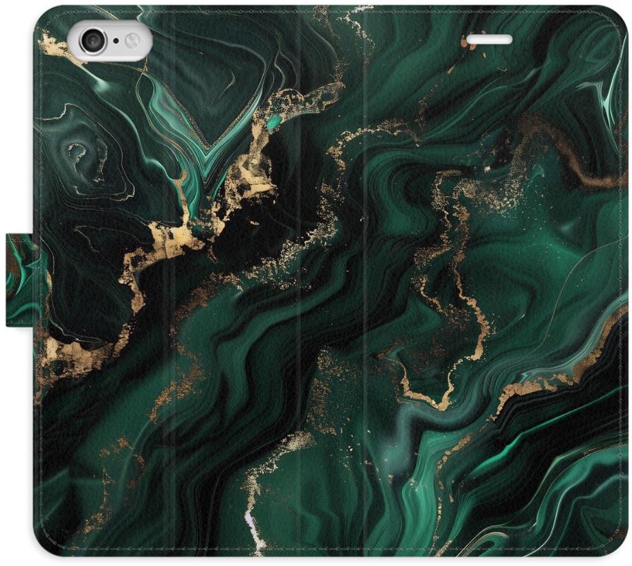 iSaprio Flip puzdro Emerald 02 pre iPhone 6/6S