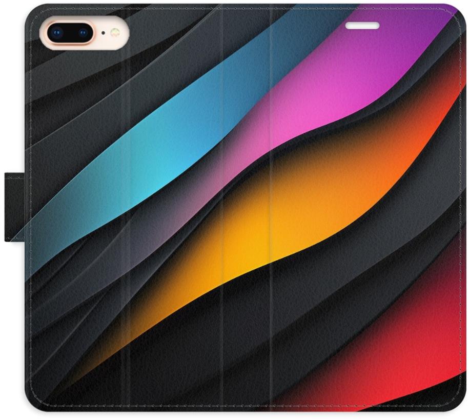 iSaprio Flip puzdro Color Waves pre iPhone 7 Plus