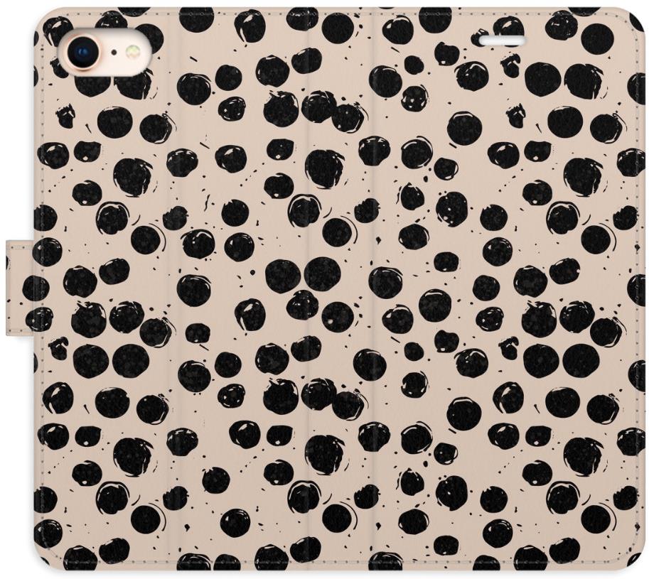 iSaprio Flip puzdro Dotted 02 pre iPhone 7/8/SE 2020