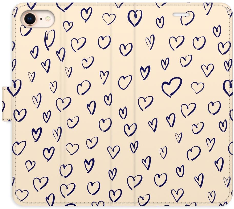 iSaprio Flip puzdro Heart Light 02 pre iPhone 7/8/SE 2020