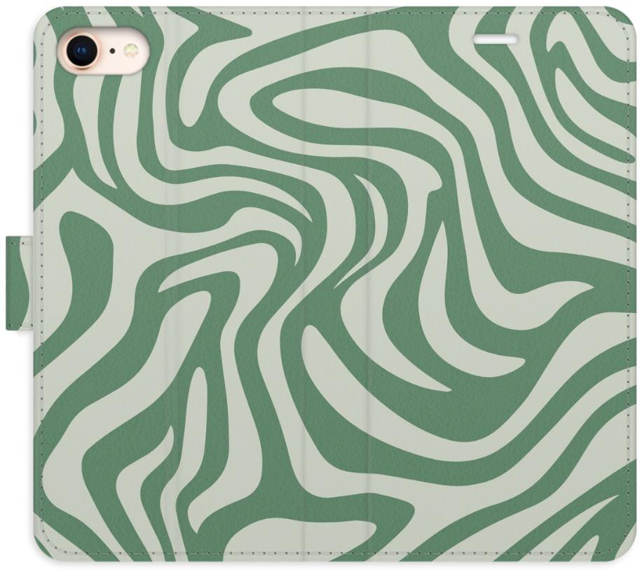 iSaprio Flip puzdro Zebra Green 02 pre iPhone 7/8/SE 2020