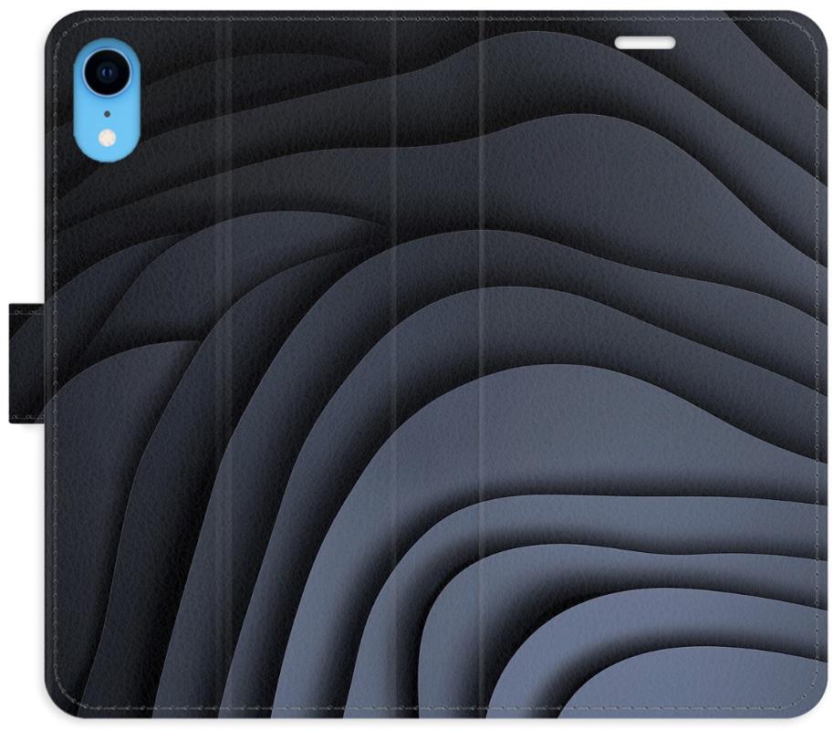 iSaprio Flip puzdro Dark Waves pre iPhone XR