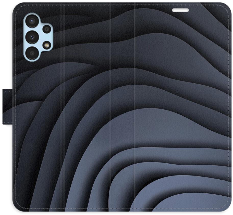 iSaprio Flip puzdro Dark Waves pre Samsung Galaxy A13 / A13 5G