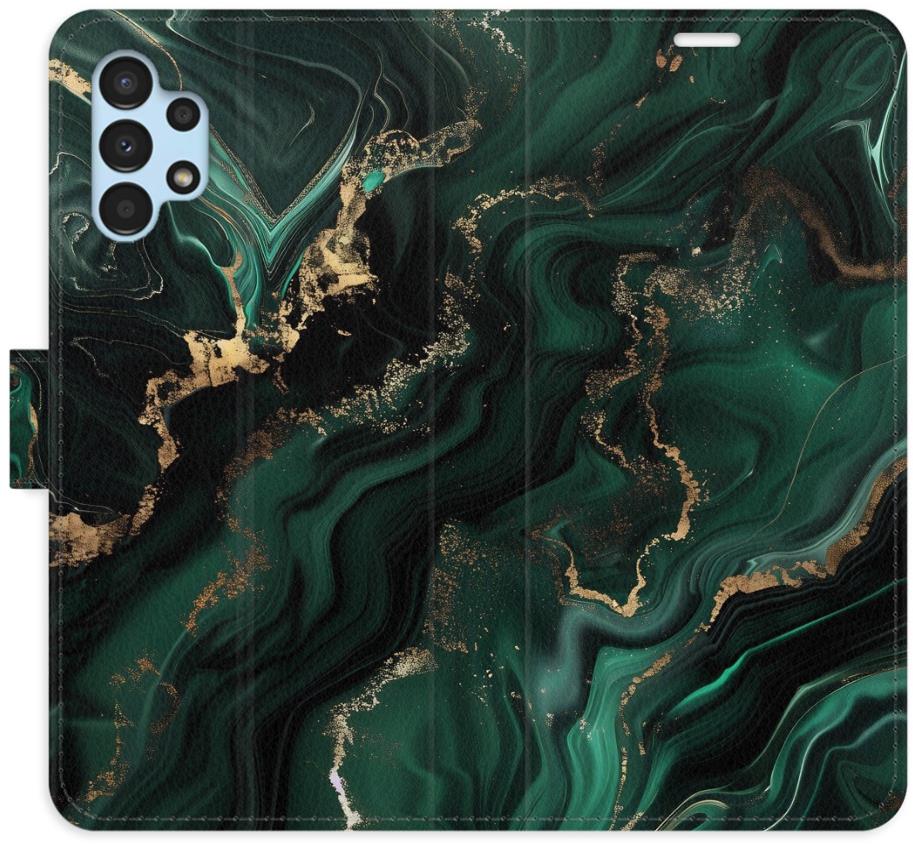 iSaprio Flip puzdro Emerald 02 pre Samsung Galaxy A13 / A13 5G