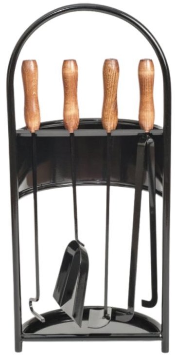 Iskra Krbové 4-dielne náčinie s drevenou rúčkou, platina