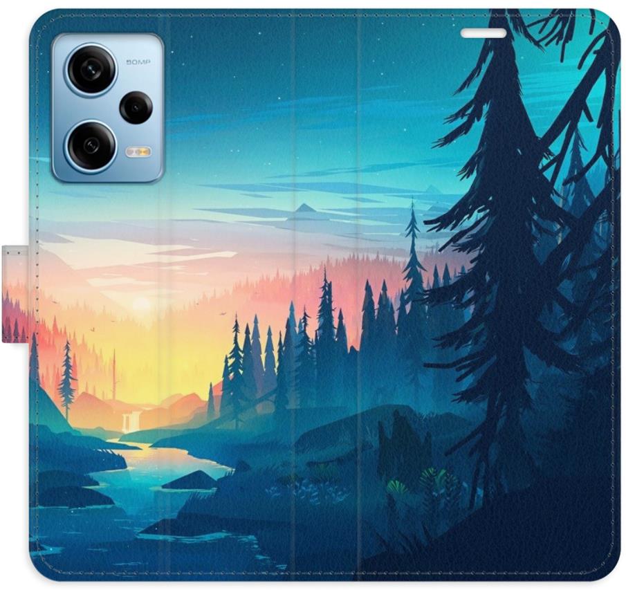 iSaprio flip puzdro Magical Landscape pre Xiaomi Redmi Note 12 Pro 5G/Poco X5 Pro 5G