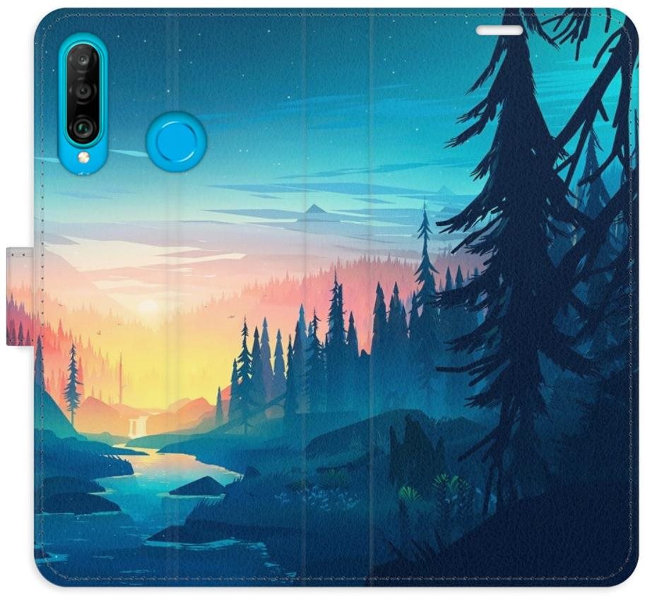 iSaprio flip puzdro Magical Landscape na Huawei P30 Lite