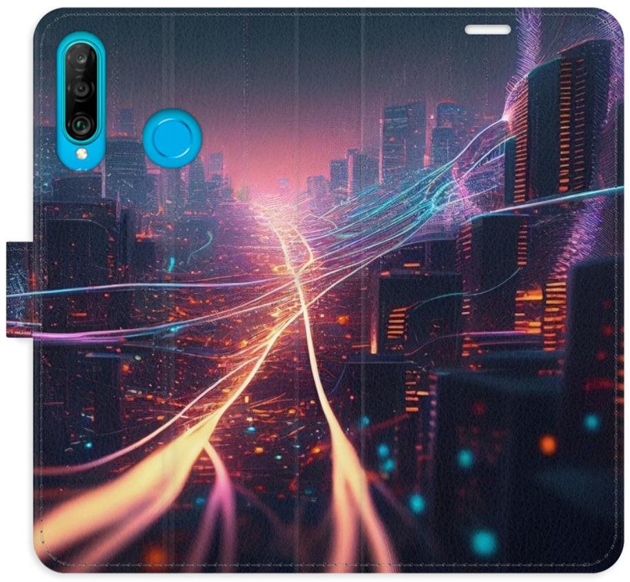 iSaprio flip puzdro Modern City na Huawei P30 Lite
