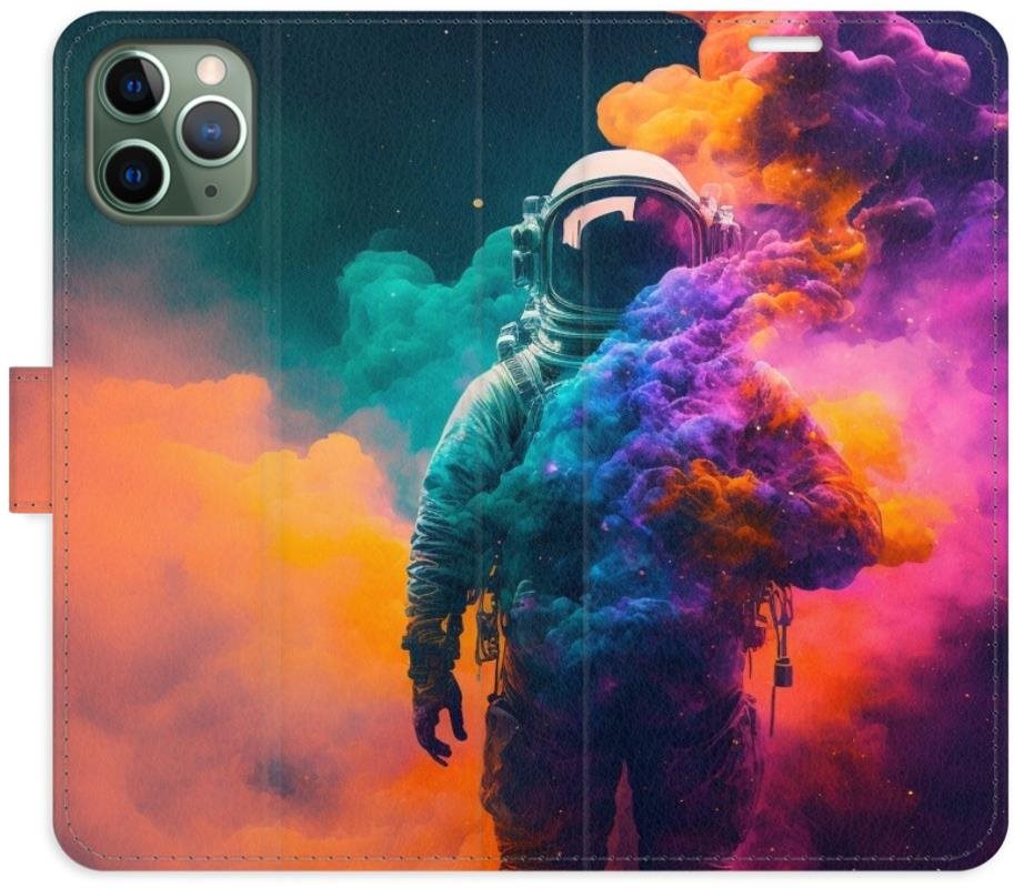 iSaprio flip puzdro Astronaut in Colours 02 pre iPhone 11 Pro