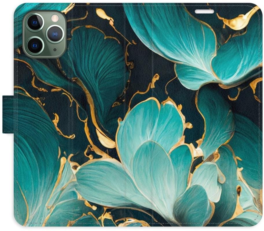 iSaprio flip puzdro Blue Flowers 02 na iPhone 11 Pro