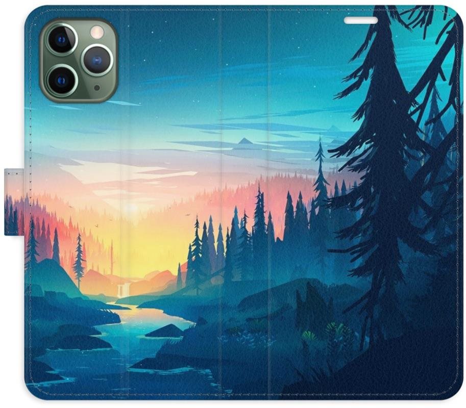 iSaprio flip puzdro Magical Landscape na iPhone 11 Pro