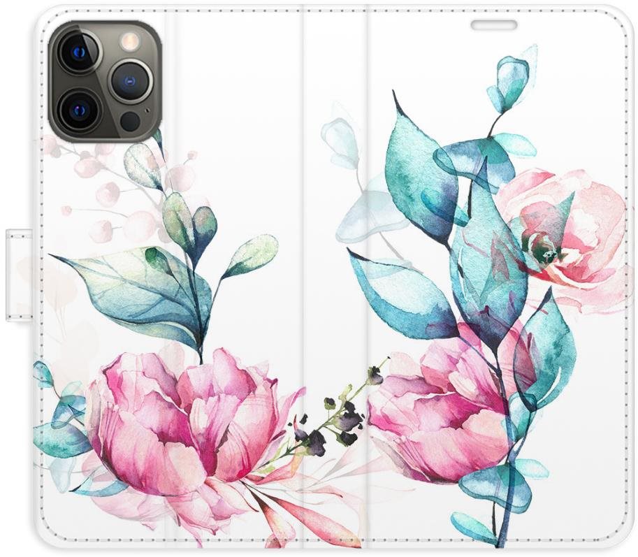 iSaprio flip puzdro Beautiful Flower pre iPhone 12/12 Pro