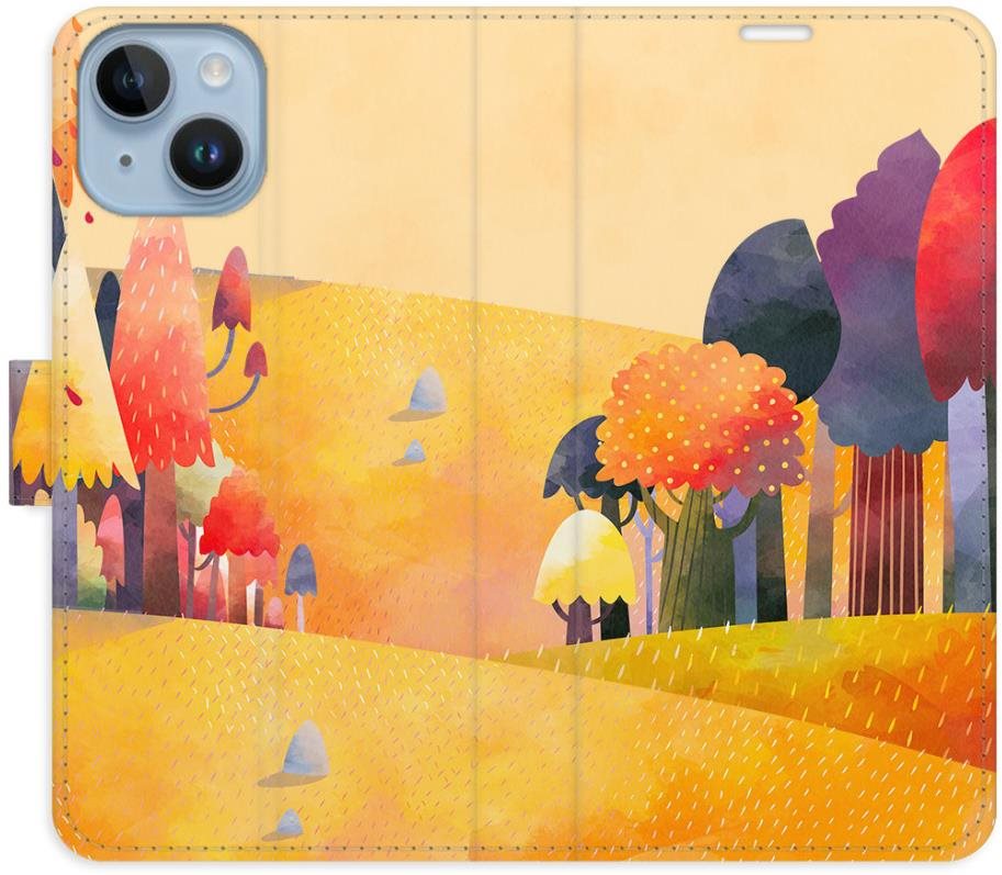 iSaprio flip puzdro Autumn Forest pre iPhone 14