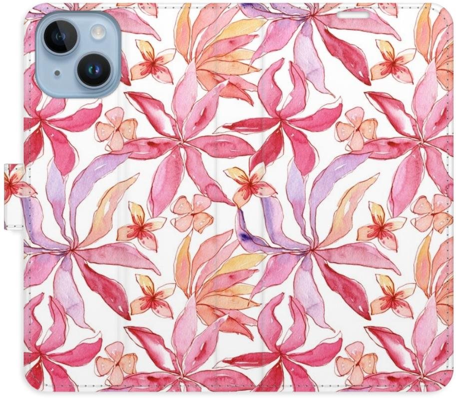 iSaprio flip puzdro Flower Pattern 10 pre iPhone 14
