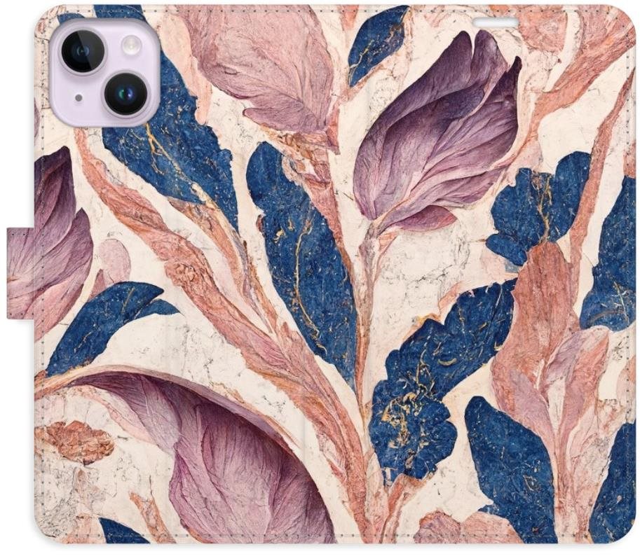 iSaprio flip puzdro Old Leaves 02 na iPhone 14 Plus