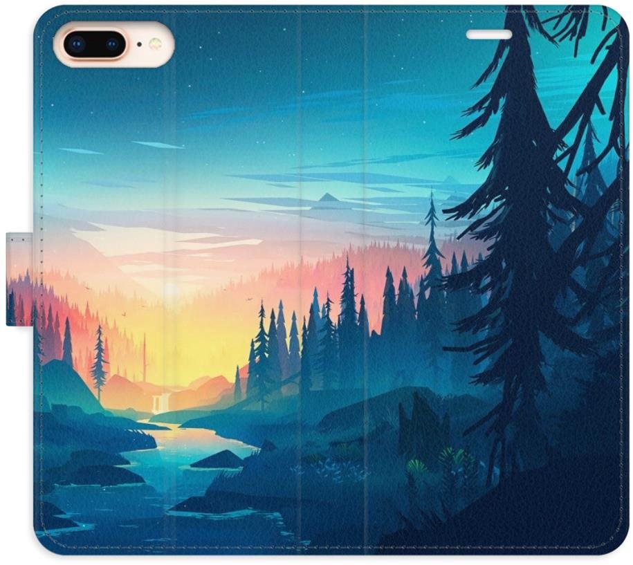 iSaprio flip puzdro Magical Landscape na iPhone 7 Plus