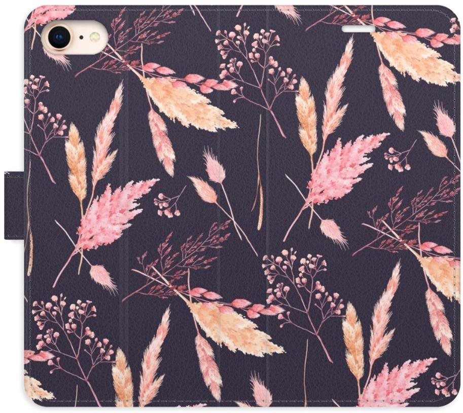 iSaprio flip puzdro Ornamental Flowers 02 na iPhone 7/8/SE 2020