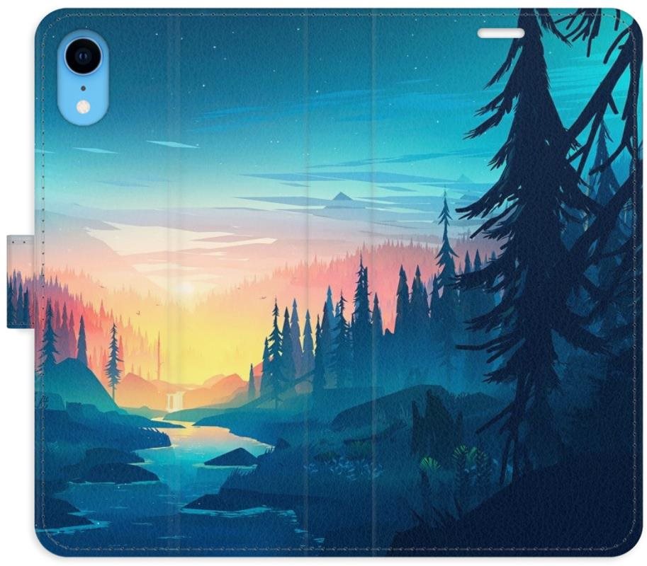 iSaprio flip puzdro Magical Landscape pre iPhone XR