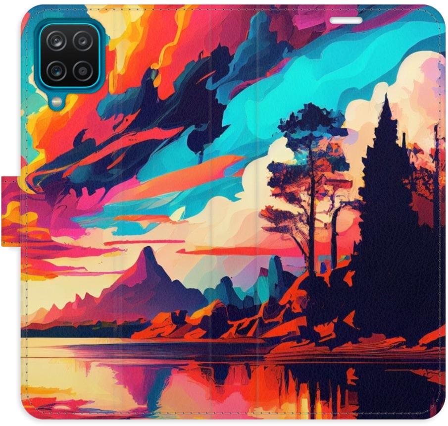 iSaprio flip puzdro Colorful Mountains 02 pre Samsung Galaxy A12
