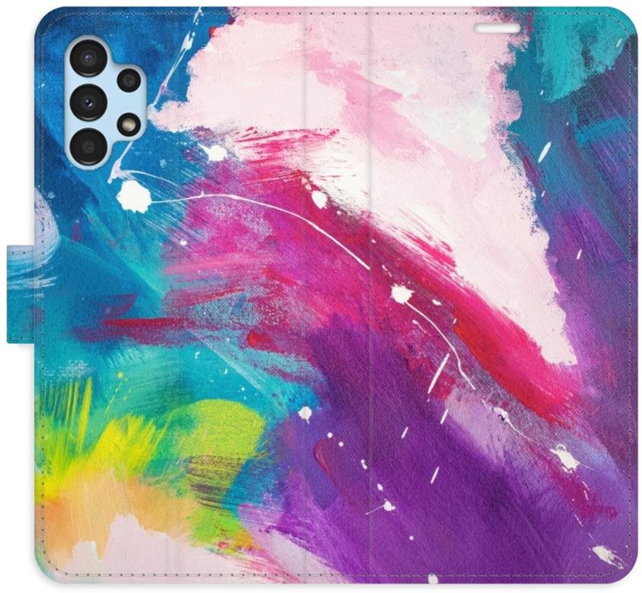 iSaprio flip puzdro Abstract Paint 05 pre Samsung Galaxy A13/A13 5G