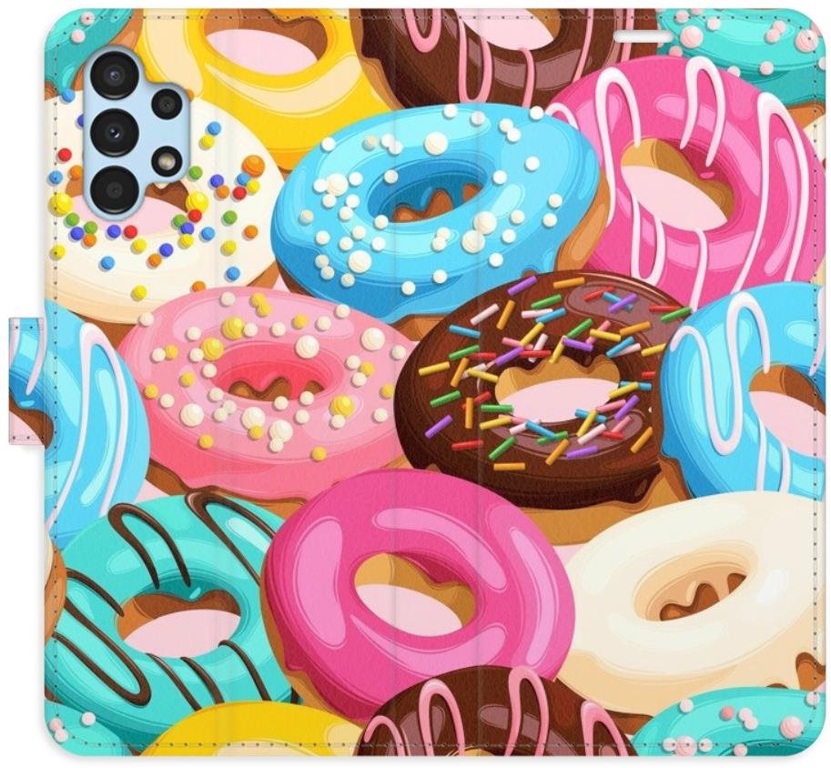 iSaprio flip puzdro Donuts Pattern 02 pre Samsung Galaxy A13/A13 5G