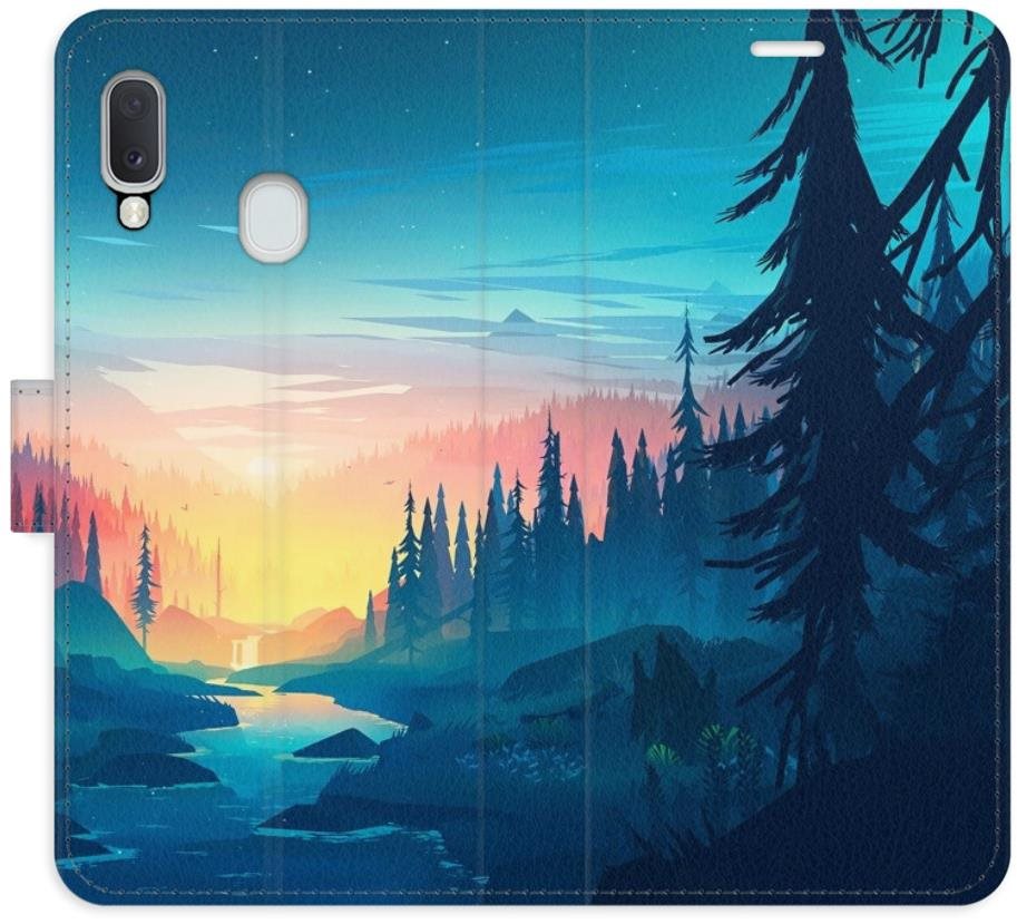 iSaprio flip puzdro Magical Landscape pre Samsung Galaxy A20e