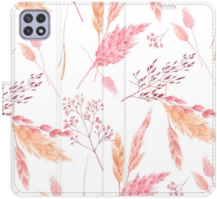 iSaprio flip puzdro Ornamental Flowers na Samsung Galaxy A22 5G