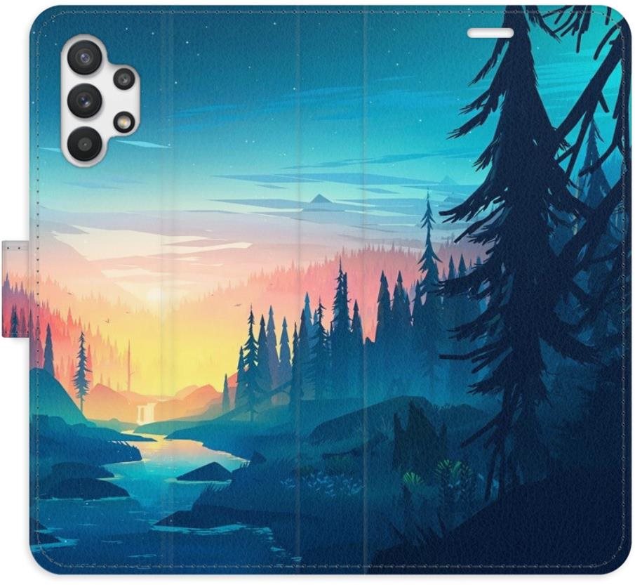 iSaprio flip puzdro Magical Landscape pre Samsung Galaxy A32