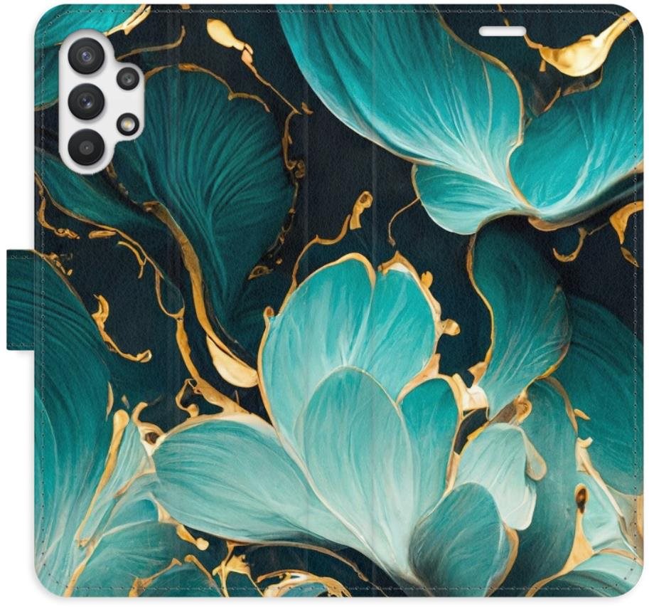 iSaprio flip puzdro Blue Flowers 02 na Samsung Galaxy A32 5G