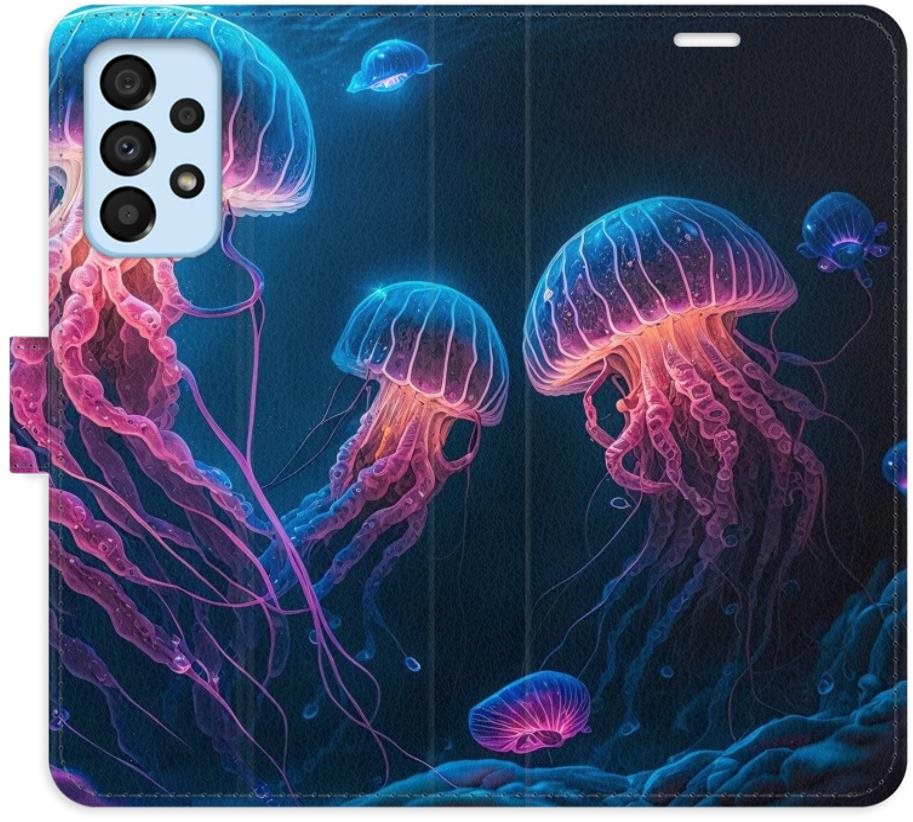 iSaprio flip puzdro Jellyfish pre Samsung Galaxy A33 5G