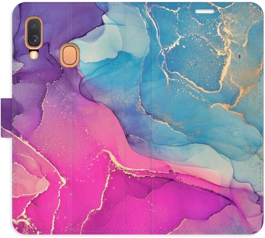 iSaprio flip puzdro Colour Marble 02 na Samsung Galaxy A40