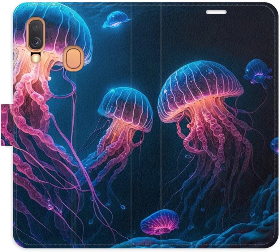iSaprio flip puzdro Jellyfish pre Samsung Galaxy A40