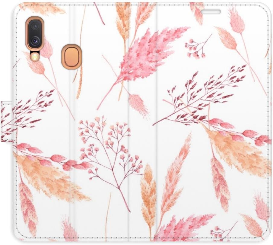 iSaprio flip puzdro Ornamental Flowers pre Samsung Galaxy A40