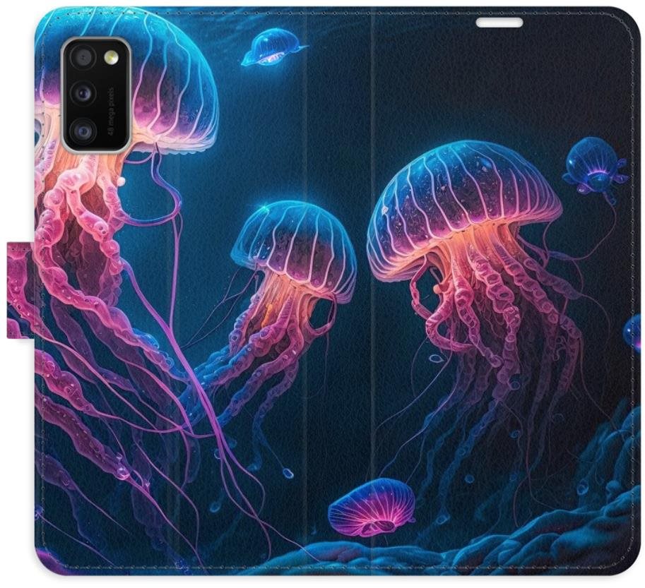 iSaprio flip puzdro Jellyfish pre Samsung Galaxy A41