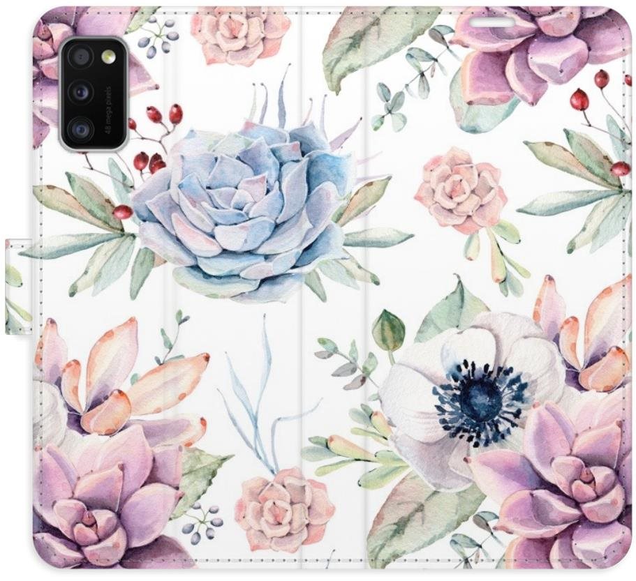 iSaprio flip puzdro Succulents Pattern pre Samsung Galaxy A41